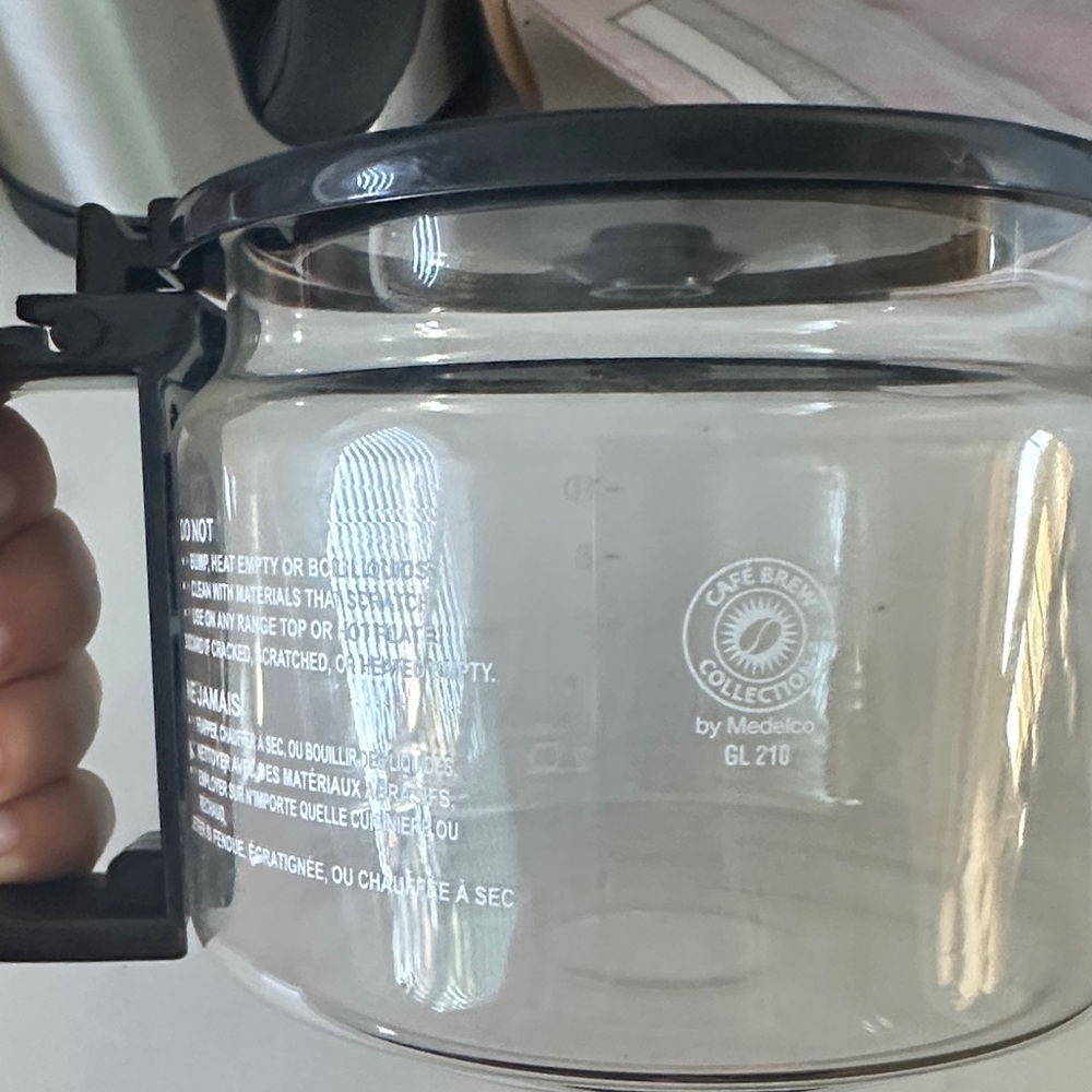 Replacement coffee pot 12 cups